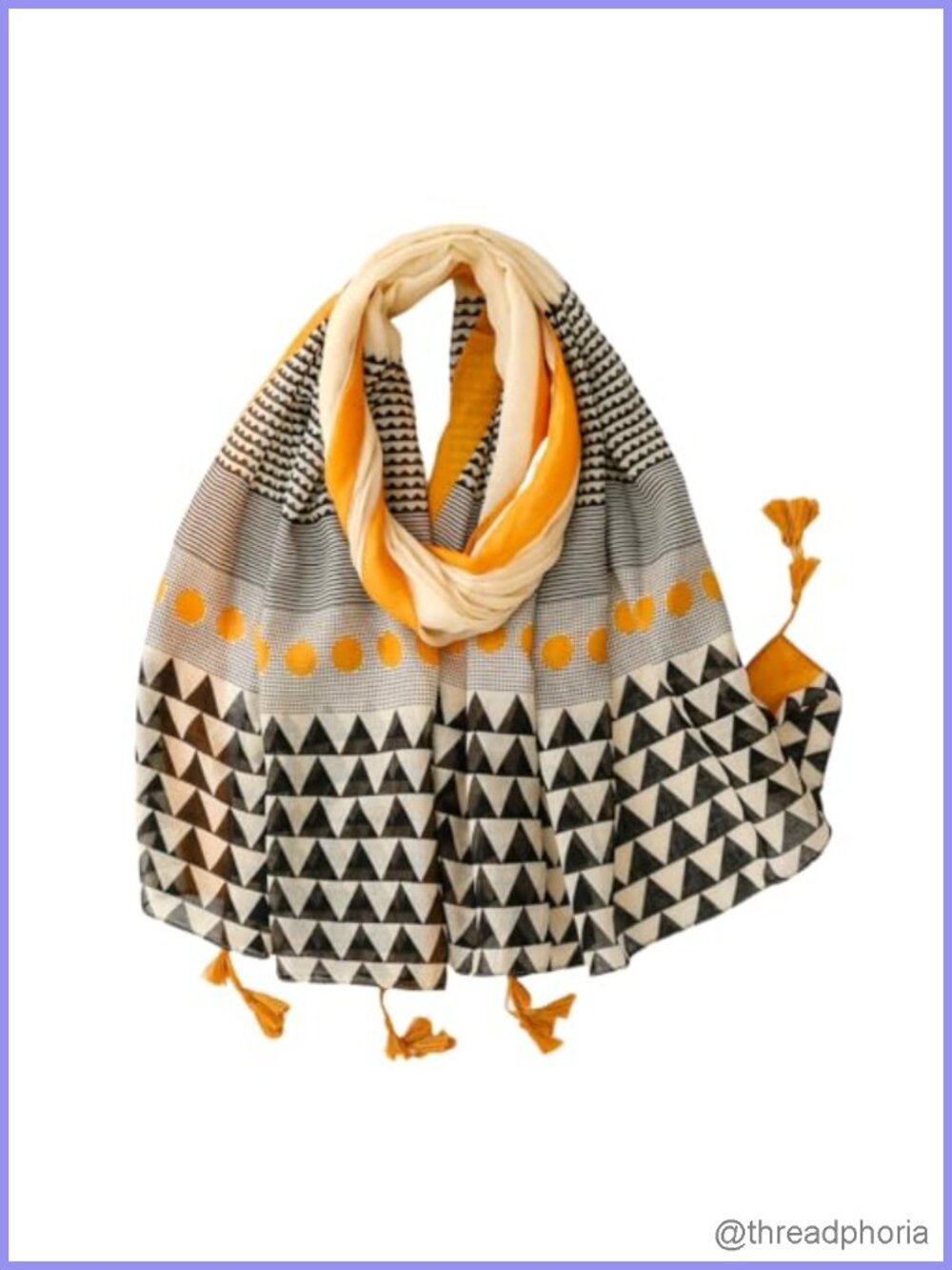 Boho Fringe Scarf Shawl Wrap Lightweight Oversized Voile Pashmina Travel